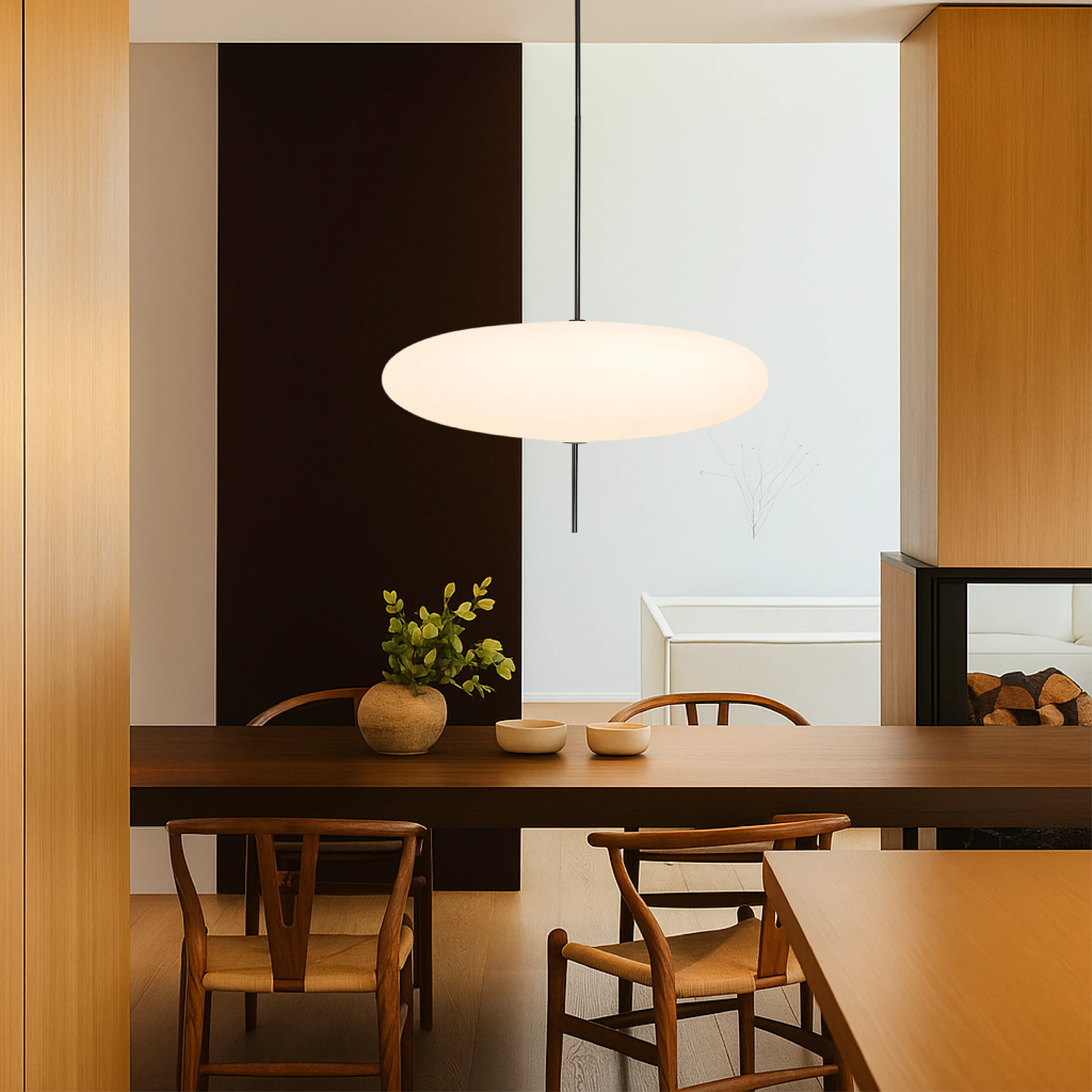 Danish Bauhaus Pendant Light - Image 3