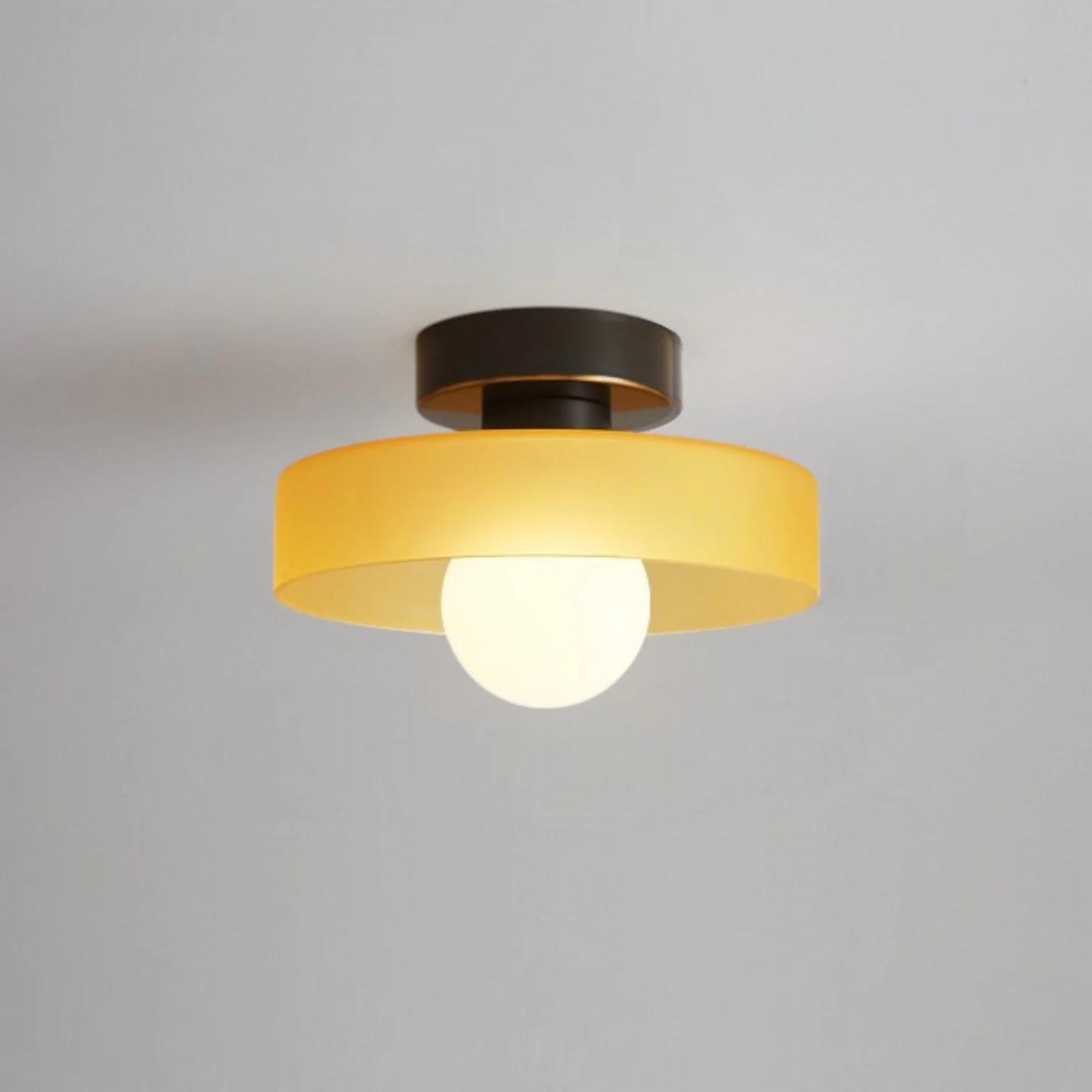 French Bauhaus Ceiling Light - Image 7