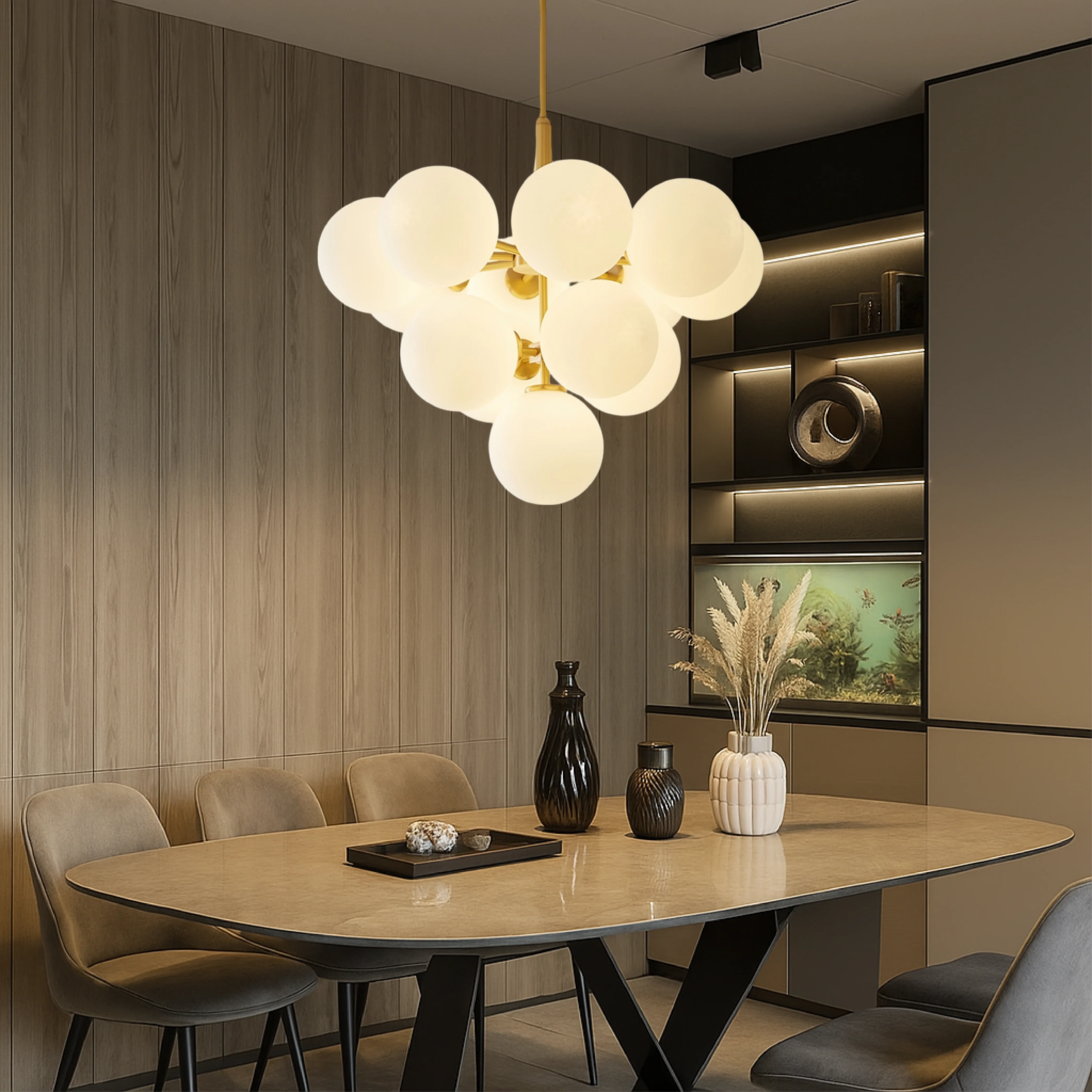 Nordic Ball Chandelier - Image 5